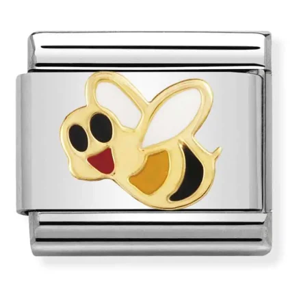 Nomination Composable Classic L&auml;nk Bi i bonded yellow gold