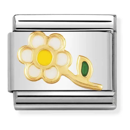 Nomination Composable Classic L&auml;nk r&ouml;d och svart Sk&ouml;ld