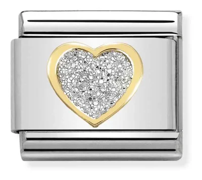 Nomination Composable Classic Länk Glitter Heart