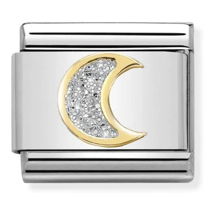 Nomination Composable Classic L&auml;nk Glitter M�ne