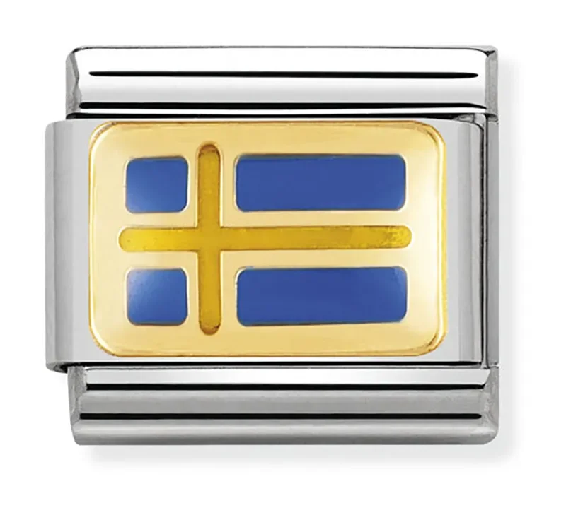 Nomination Composable Classic Länk Sverige Flagga