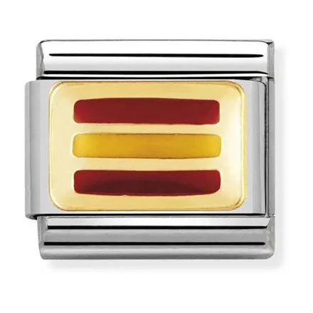 Nomination Composable Classic L&Scaron;nk Spanska Flagga
