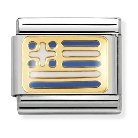 Nomination Composable Classic L&auml;nk Greklandsflagga