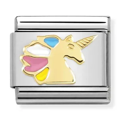 Nomination Composable L&auml;nk, Multicolour Unicorn
