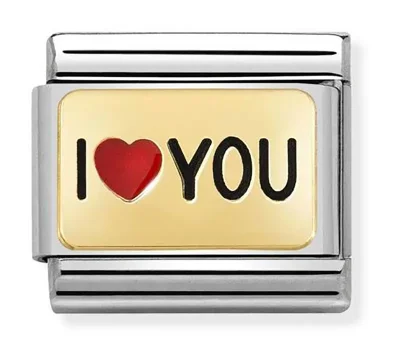 Nomination Länk I LOVE YOU, Röd Hjärta för Kärlek