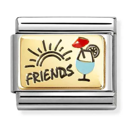 Nomination Composable Classic L&auml;nk, FRIENDS Cocktail