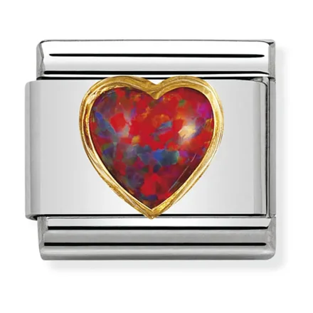 Nomination L&auml;nk med hj&auml;rta i r&ouml;d opal