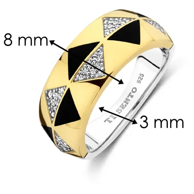TI SENTO Milano Ring 12350BL