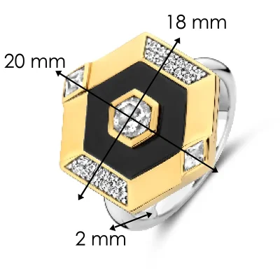 TI SENTO Milano Ring 12356BL