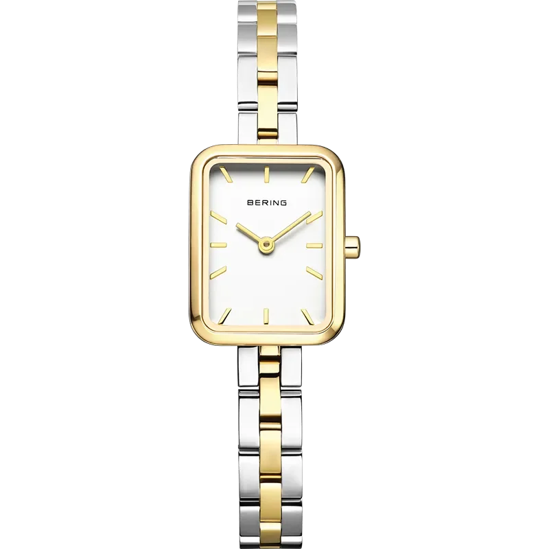 Bering women watch rect bicolor