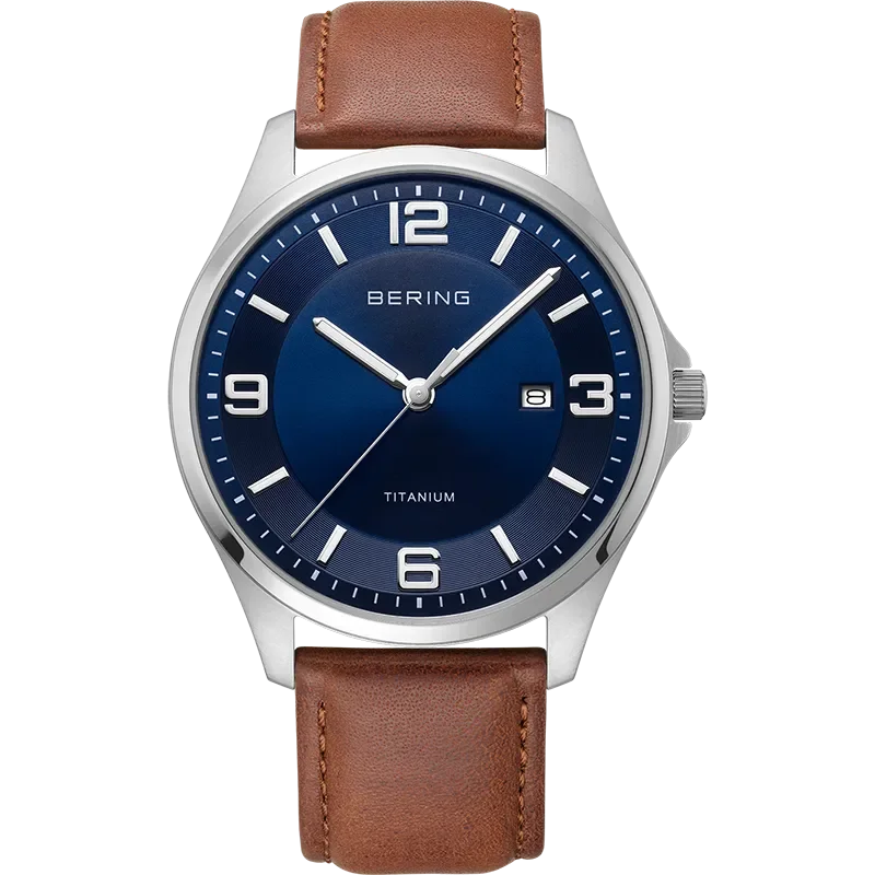 BERING Match Titanium blue Men