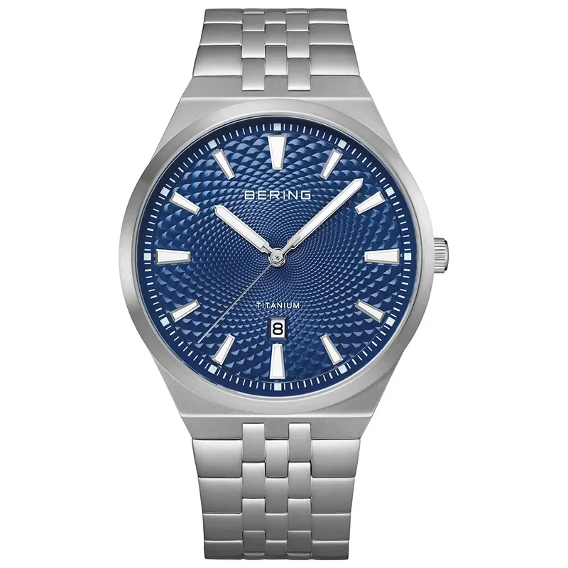 Bering Men Titanium blue