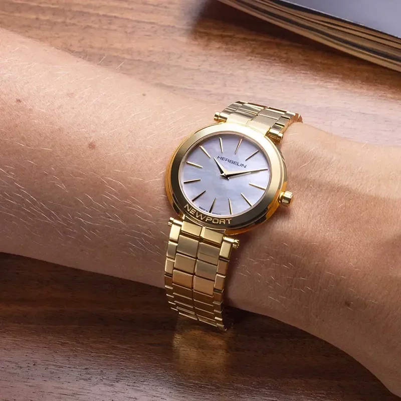 Herbelin NWPT SLIM DAME PVD 2N/METAL