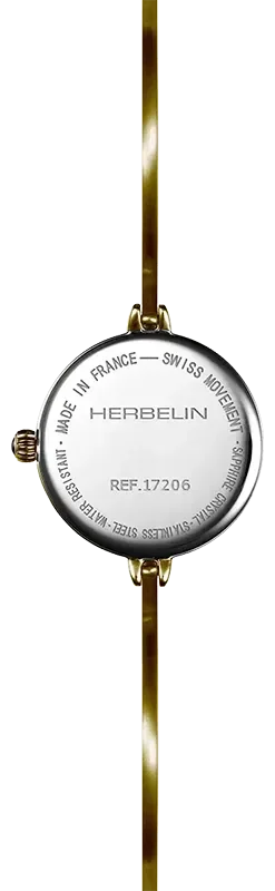 Herbelin FIL DAME RONDE PVD JAUNE