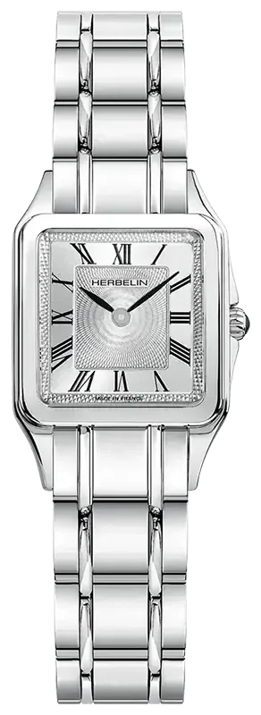 Herbelin LUNA DAME RECTANGLE ACIER