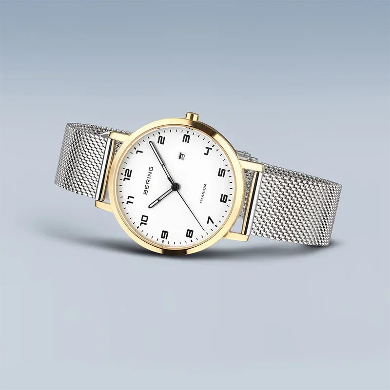 BERING WATCH TIANIUM MESH