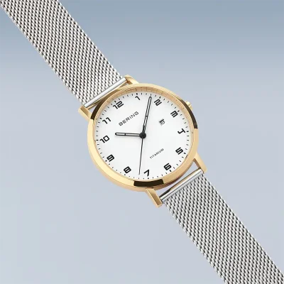 BERING WATCH TIANIUM MESH