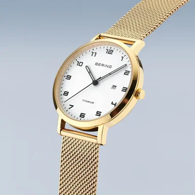 BERING WATCH TITANIUM GOLD