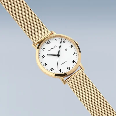 BERING WATCH TITANIUM GOLD