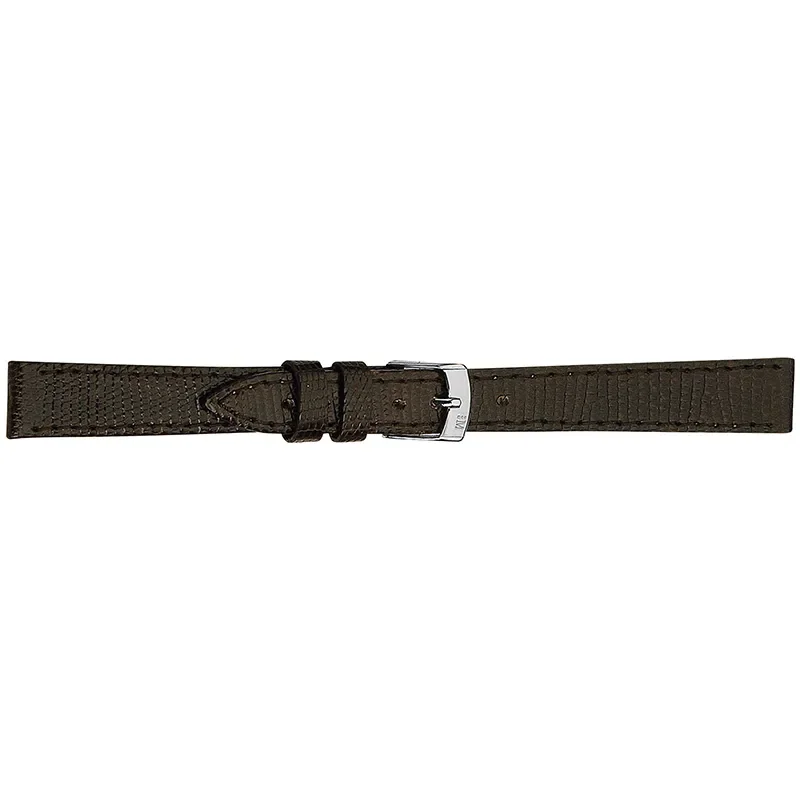 LIVORNO GENUINE LIZARD DARK BROWN