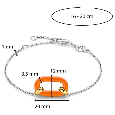 TI SENTO Milano Armband 23008OR