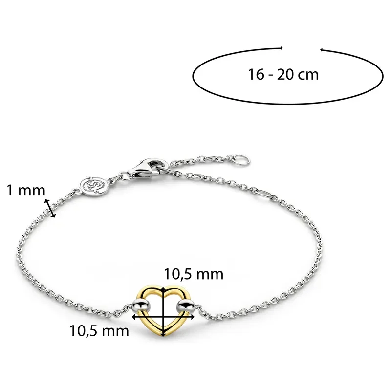 TI SENTO Milano Armband 23017SY