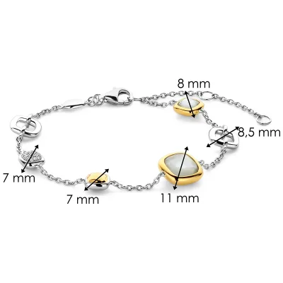 TI SENTO Milano Armband 23053BL