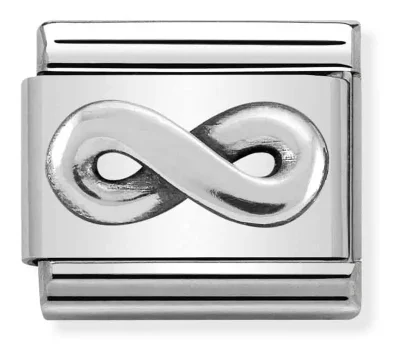 Nomination Composable Classic Infinity Länk i Silver