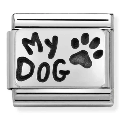 Nomination Composable Classic Länk Silver Min Hund