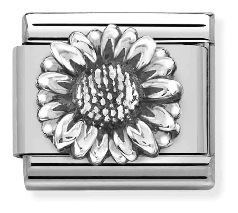 Nomination Composable Classic Länk, Silver Sunflower