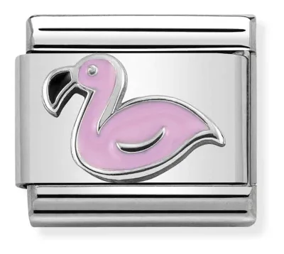 Nomination Composable Classic Pink Flamingo Länk