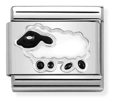 Nomination Composable Classic Länk White Sheep