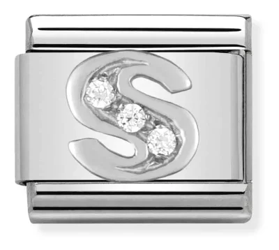 Nomination Länkbokstav S i silver och stenar