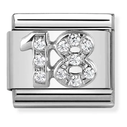 Nomination Composable Classic L&auml;nk silver 18