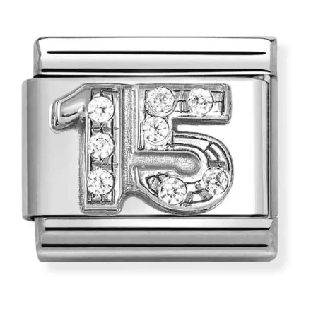 NOMINATION 330304_49 zirconia silver
