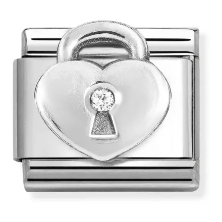 Nomination 330311_19 white padlock