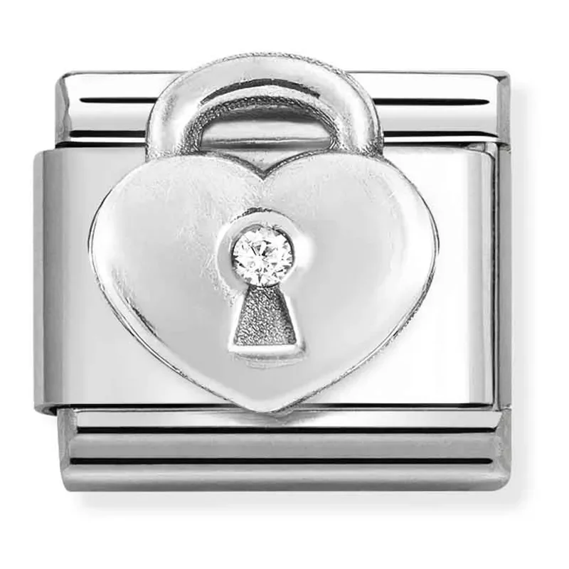Nomination 330311_19 white padlock