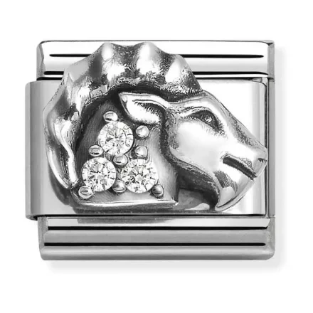 NOMINATION Reliief silver Capricorn 330326_10