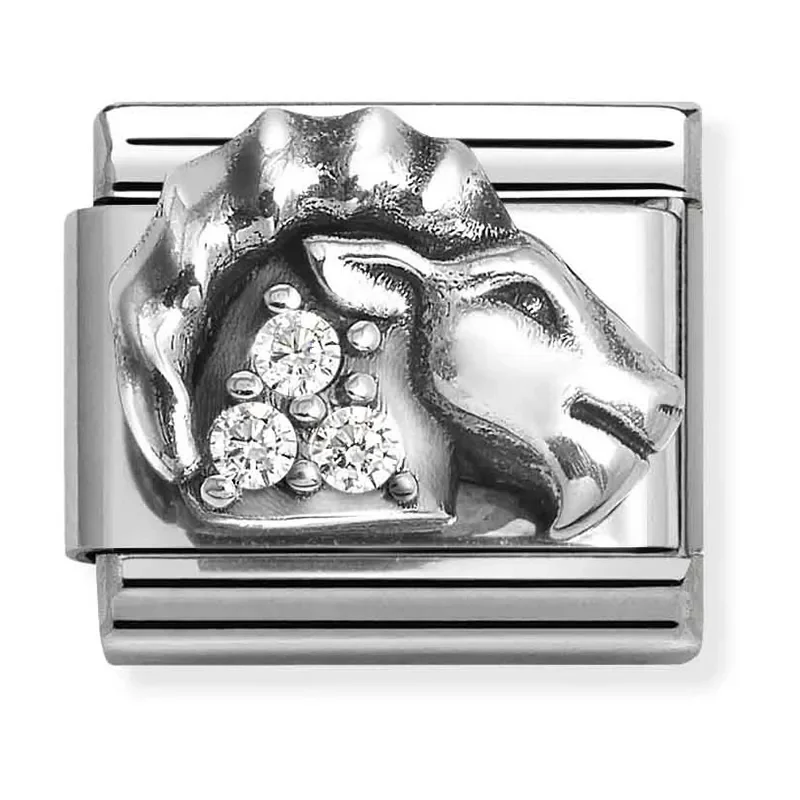 NOMINATION Reliief silver Capricorn 330326_10