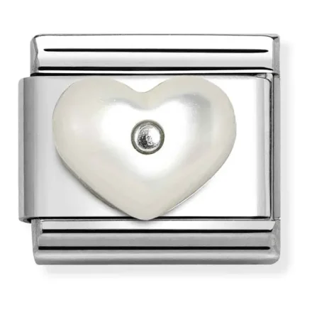 NOMINATION  Heart mother of pearl  330509_17