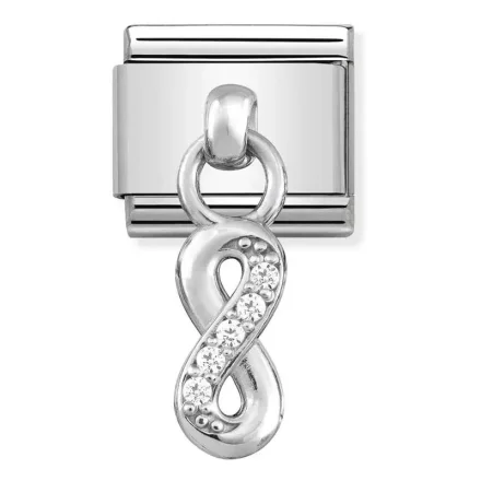Nomination Composable Classic L&auml;nk Silver pendant Infinity