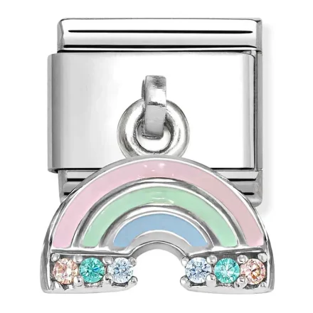 NOMINATION enamel and CZ  331815_17