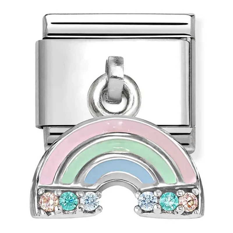 NOMINATION enamel and CZ  331815_17