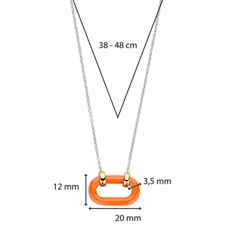 TI SENTO Milano Halsband 34012OR