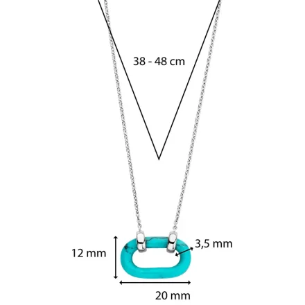 TI SENTO Milano Halsband 34012TQ