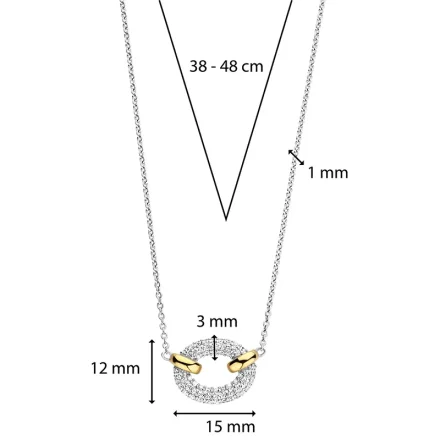 TI SENTO Milano Halsband 34026ZY