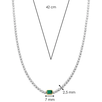 TI SENTO Milano Halsband 34053EM