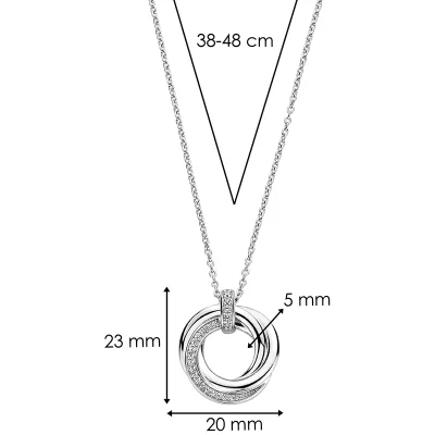 TI SENTO Milano Halsband 34055ZI