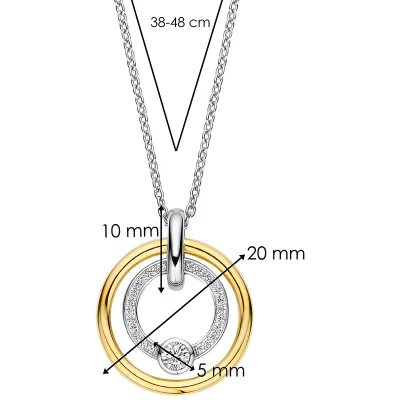TI SENTO Milano Halsband 34056ZY