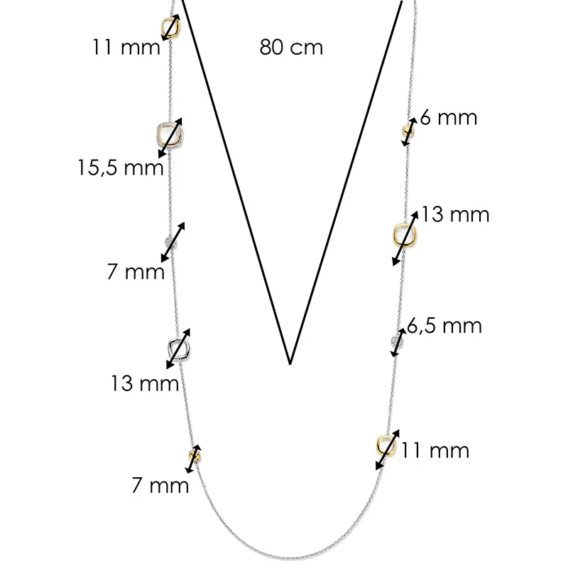 TI SENTO Milano Halsband 34066MW